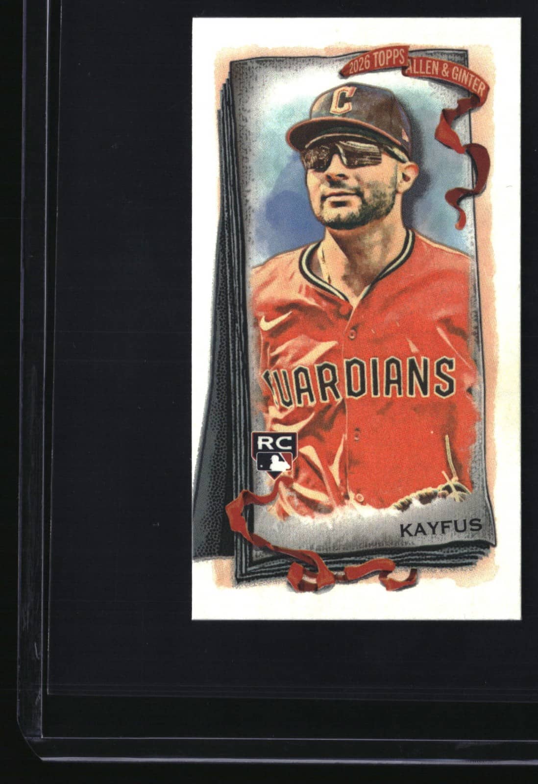 C.J. Kayfus 2026 Topps Allen & Ginter #173 Mini A&G Back RC Guardians, photo 1
