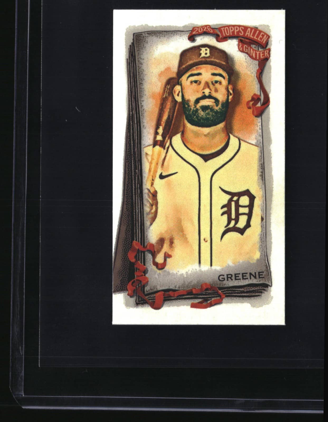Riley Greene 2026 Topps Allen & Ginter #244 Mini Tigers Baseball Card, photo 1