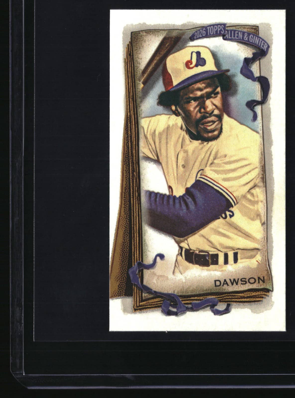 Andre Dawson 2026 Topps Allen & Ginter #143 Mini A&G Back Expos Baseball Card, photo 1