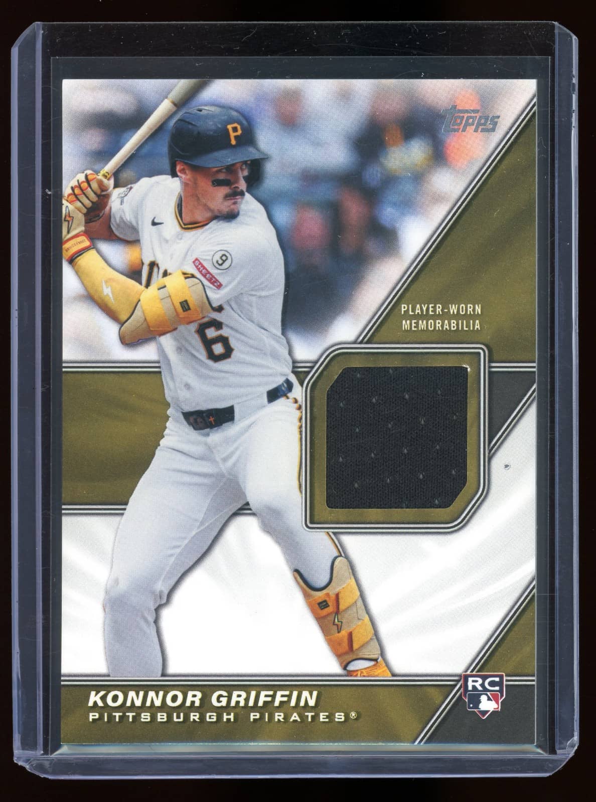 Konnor Griffin 2026 Topps Update #MLMU-KG Major League Material Relic RC Pirates, photo 1